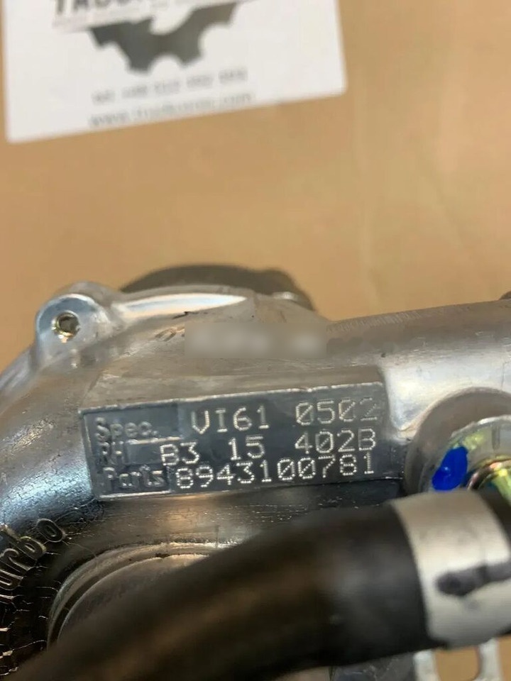 Opel Nowa Turbosprężarka VI61 8943100781 Isuzu / 1.5 TD 67 KM Corsa, 8943100781 for Opel car - Turbocompresor para Coche: foto 4 Opel Nowa Turbosprężarka VI61 8943100781 Isuzu / 1.5 TD 67 KM Corsa, 8943100781 for Opel car - Turbocompresor para Coche: foto 4
