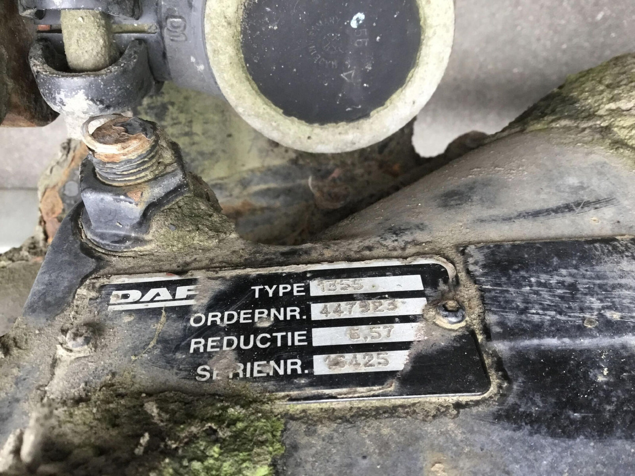 DAF SK 598 axle 5 - Eje y piezas para Autogrúa: foto 5 DAF SK 598 axle 5 - Eje y piezas para Autogrúa: foto 5