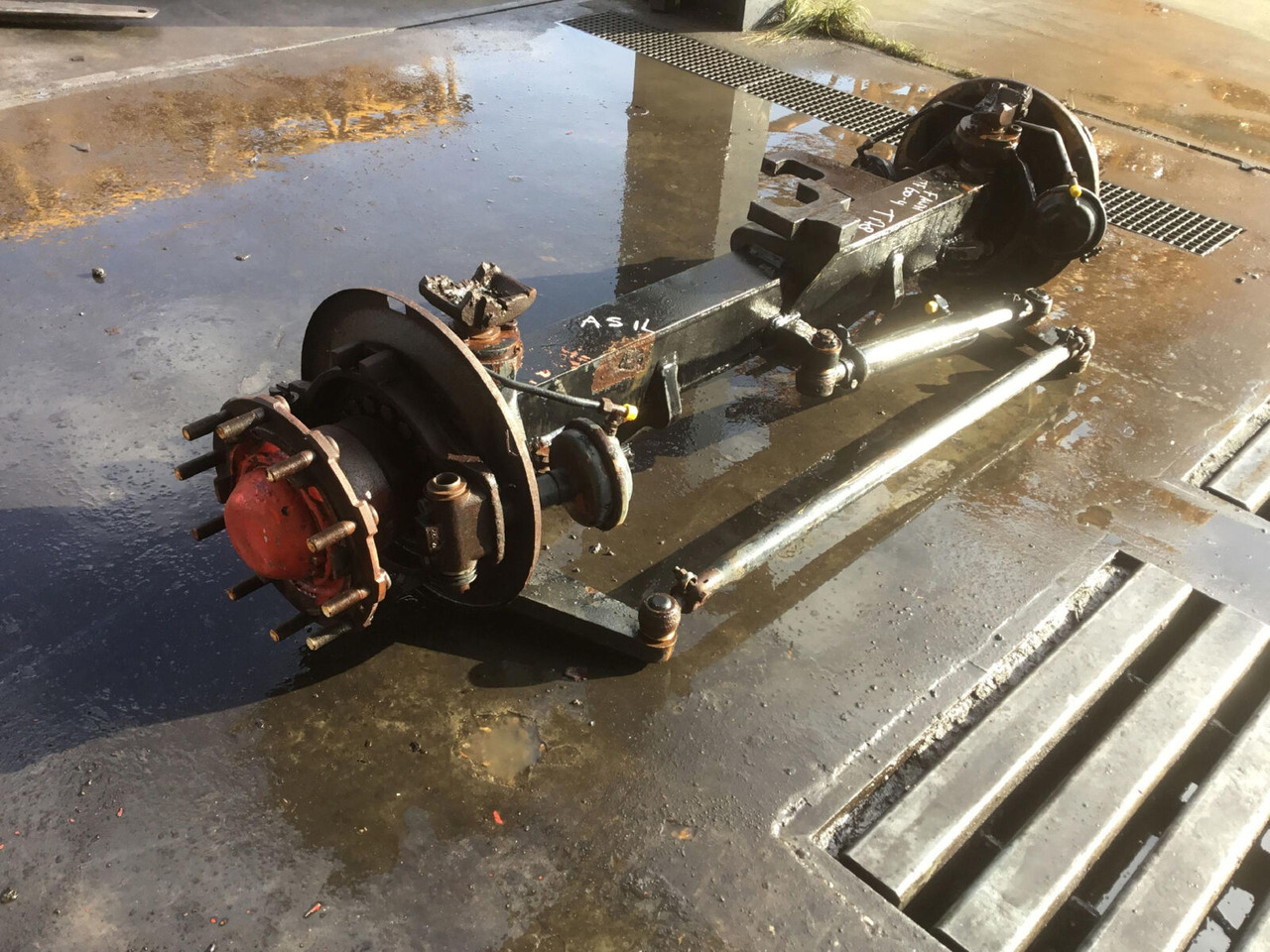 FAUN ATF 60-4 axle 1 - Eje y piezas para Autogrúa: foto 3 FAUN ATF 60-4 axle 1 - Eje y piezas para Autogrúa: foto 3