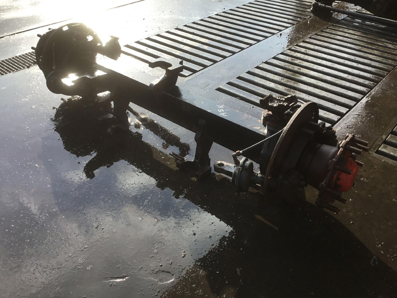 FAUN ATF 60-4 axle 1 - Eje y piezas para Autogrúa: foto 2 FAUN ATF 60-4 axle 1 - Eje y piezas para Autogrúa: foto 2