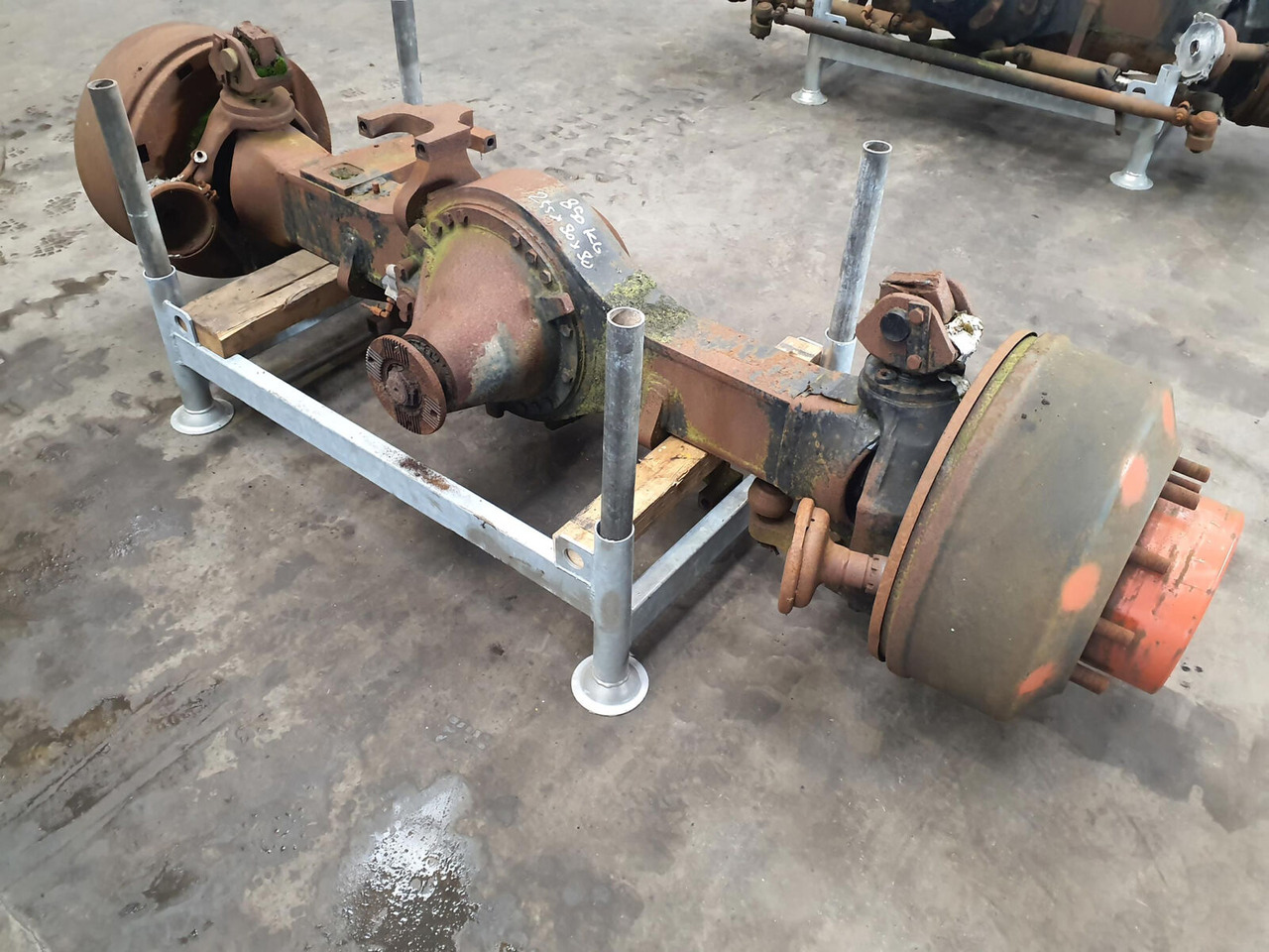 FAUN ATF 60-4 axle 4 - Eje y piezas para Autogrúa: foto 2 FAUN ATF 60-4 axle 4 - Eje y piezas para Autogrúa: foto 2