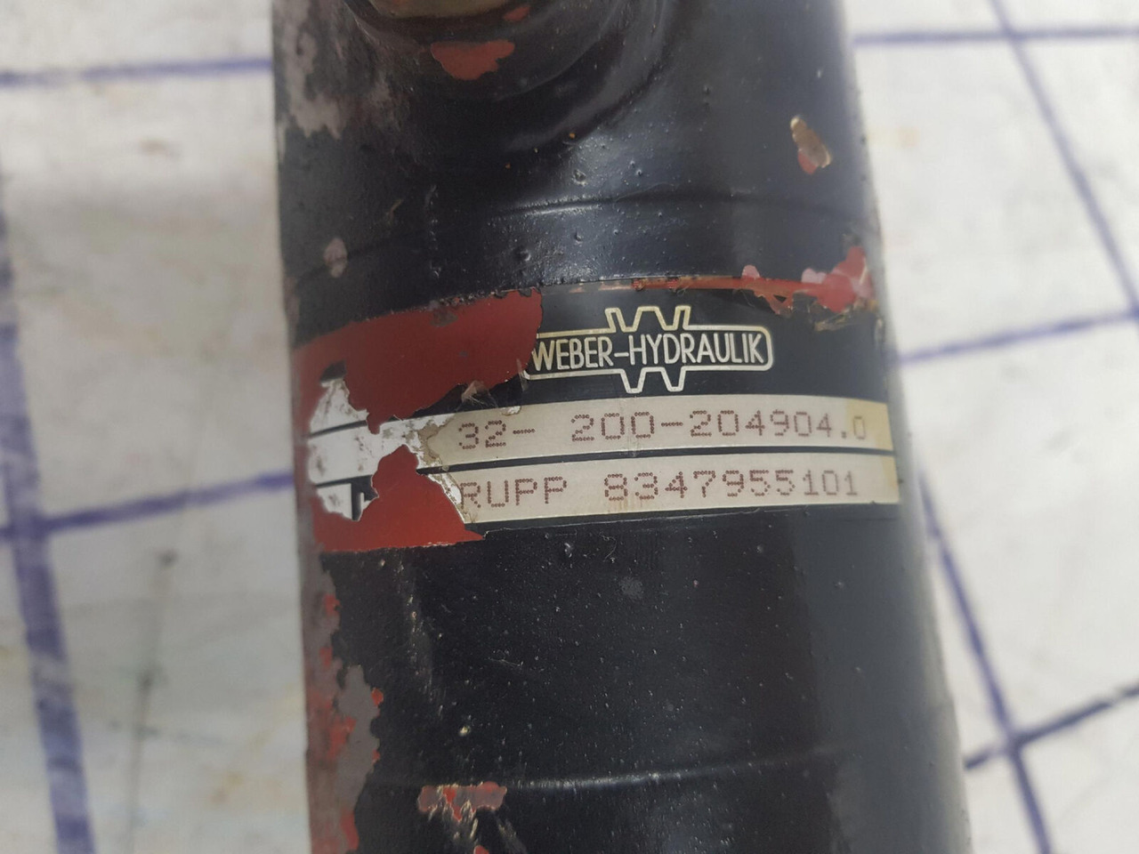 Krupp KMK 3045 steering cylinder - Cilindro hidráulico para Autogrúa: foto 5 Krupp KMK 3045 steering cylinder - Cilindro hidráulico para Autogrúa: foto 5