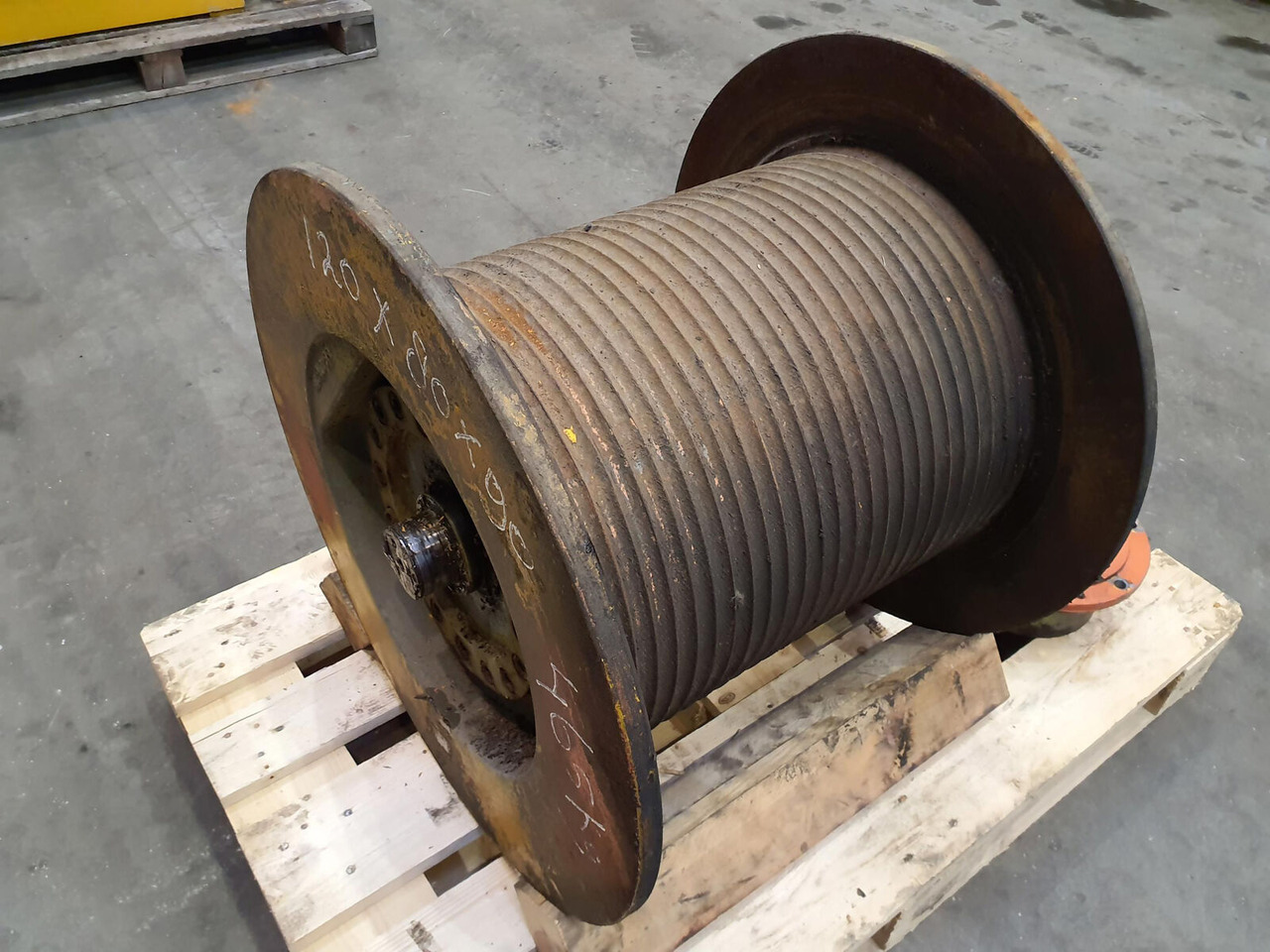 Krupp KMK 4070 complete winch - Cabrestante para Autogrúa: foto 4 Krupp KMK 4070 complete winch - Cabrestante para Autogrúa: foto 4