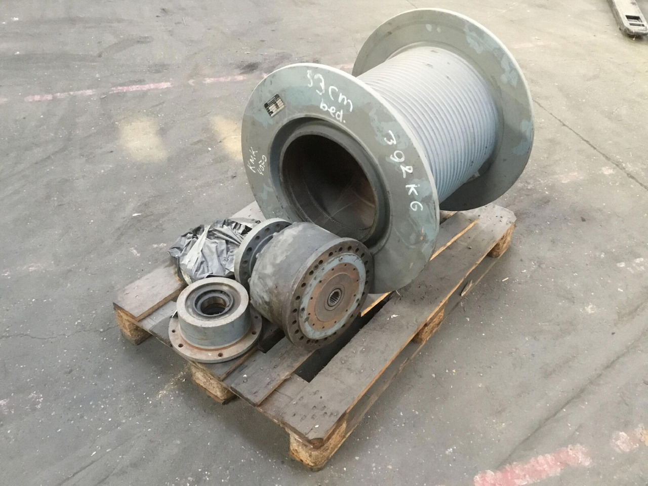 Krupp KMK 4070 winch - Cabrestante para Autogrúa: foto 2 Krupp KMK 4070 winch - Cabrestante para Autogrúa: foto 2