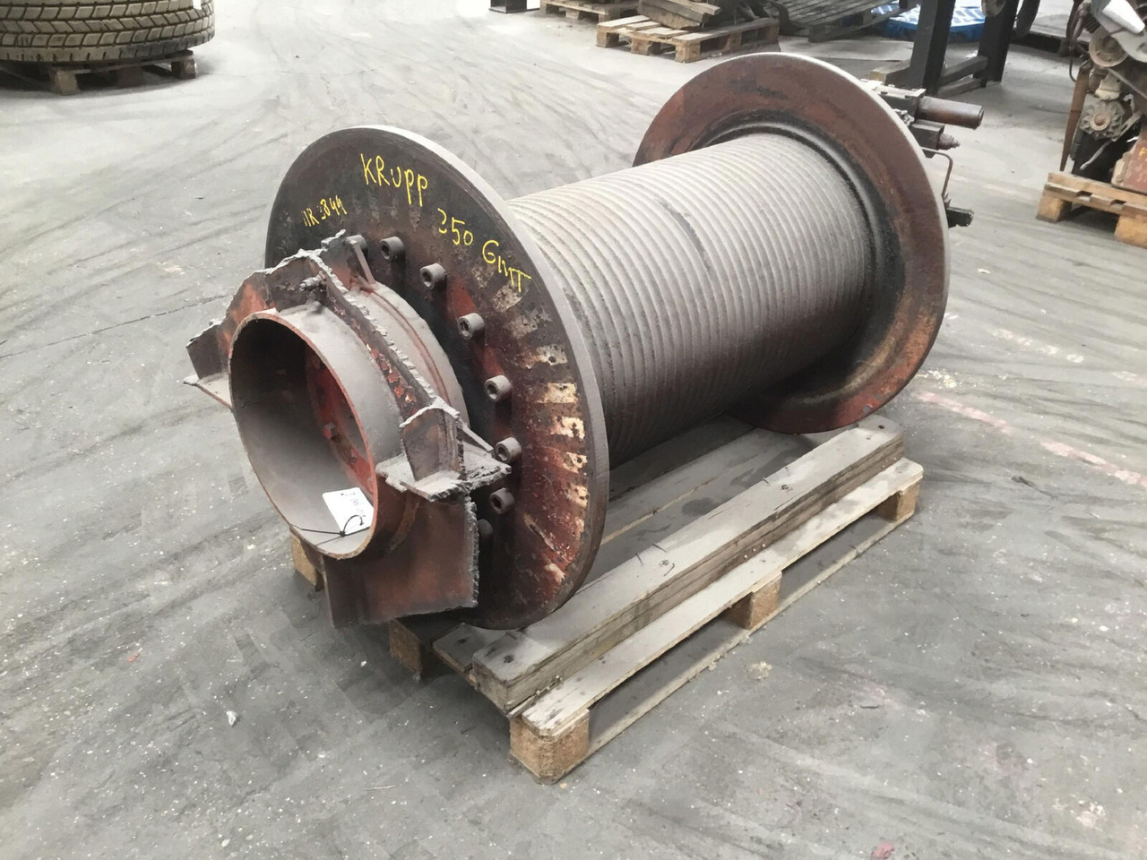 Krupp KMK 8350 winch - Cabrestante para Autogrúa: foto 4 Krupp KMK 8350 winch - Cabrestante para Autogrúa: foto 4