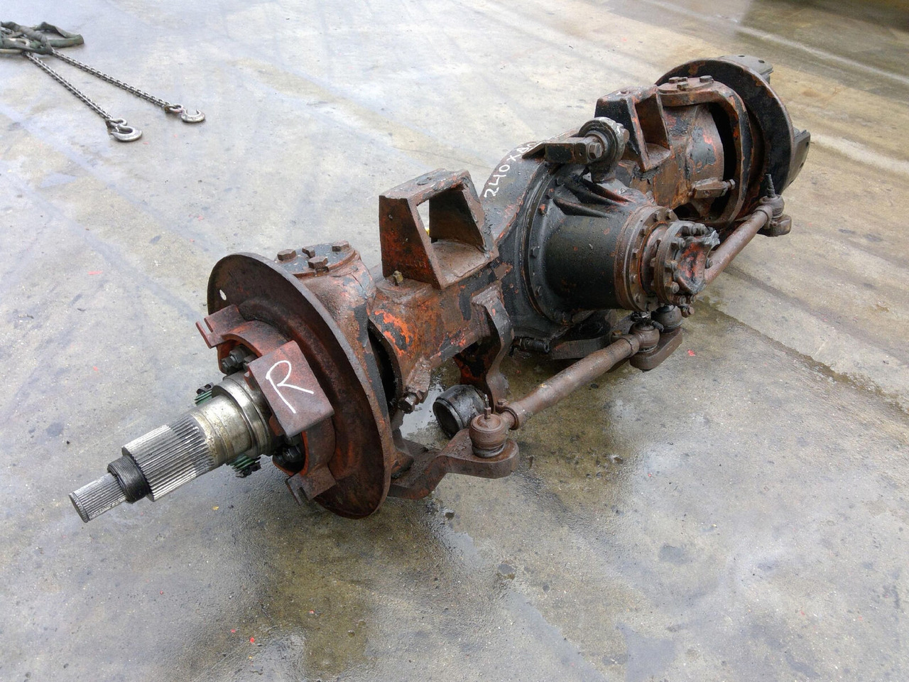 Liebherr LT 1160 axle - Eje y piezas para Autogrúa: foto 2 Liebherr LT 1160 axle - Eje y piezas para Autogrúa: foto 2