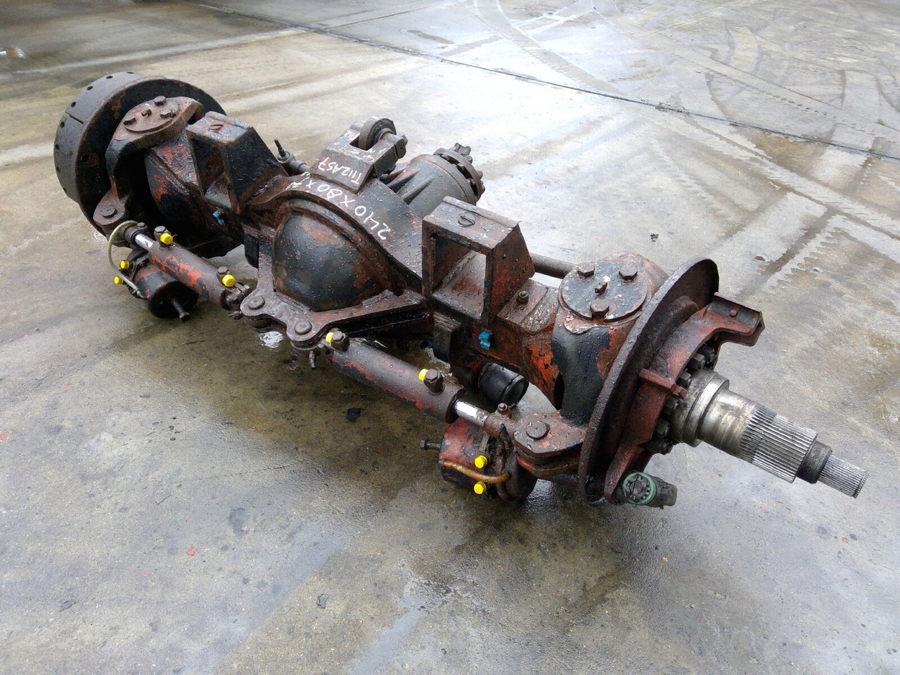 Liebherr LT 1160 axle - Eje y piezas para Autogrúa: foto 4 Liebherr LT 1160 axle - Eje y piezas para Autogrúa: foto 4