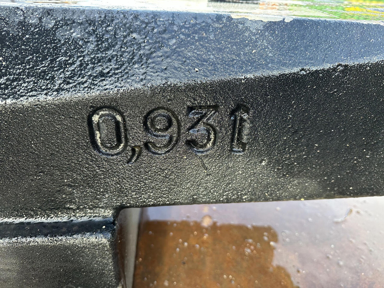 Liebherr LTM 1100-5.2 Counterweight 0,93 ton - Contrapeso para Autogrúa: foto 5 Liebherr LTM 1100-5.2 Counterweight 0,93 ton - Contrapeso para Autogrúa: foto 5