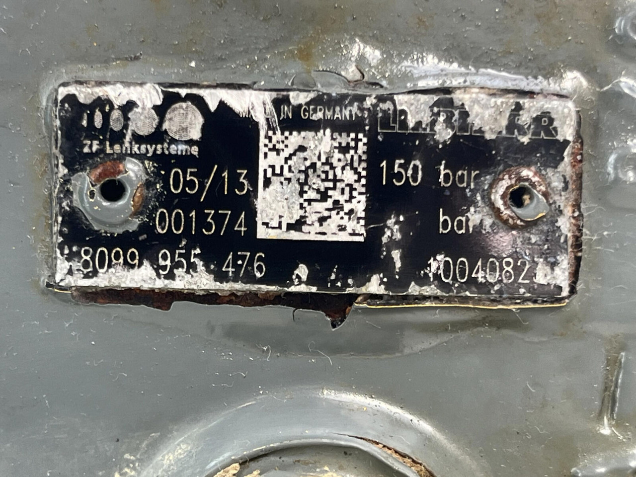 Caja de dirección para Autogrúa Liebherr LTM 1130-5.1 steering box: foto 8 Caja de dirección para Autogrúa Liebherr LTM 1130-5.1 steering box: foto 8