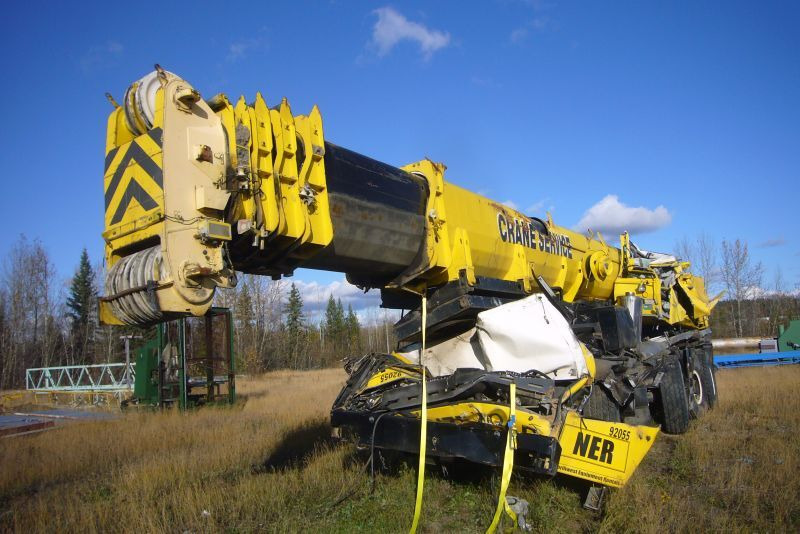 Liebherr LTM 1160-2 for parts - Autogrúa: foto 1 Liebherr LTM 1160-2 for parts - Autogrúa: foto 1