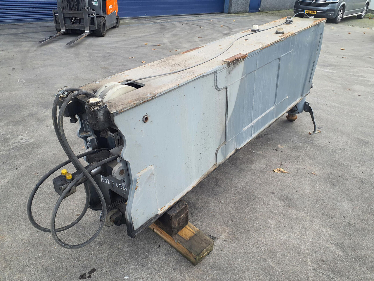 Liebherr LTM 1250-6.1 outrigger beam complete rear - Suspensión para Grúa: foto 3 Liebherr LTM 1250-6.1 outrigger beam complete rear - Suspensión para Grúa: foto 3