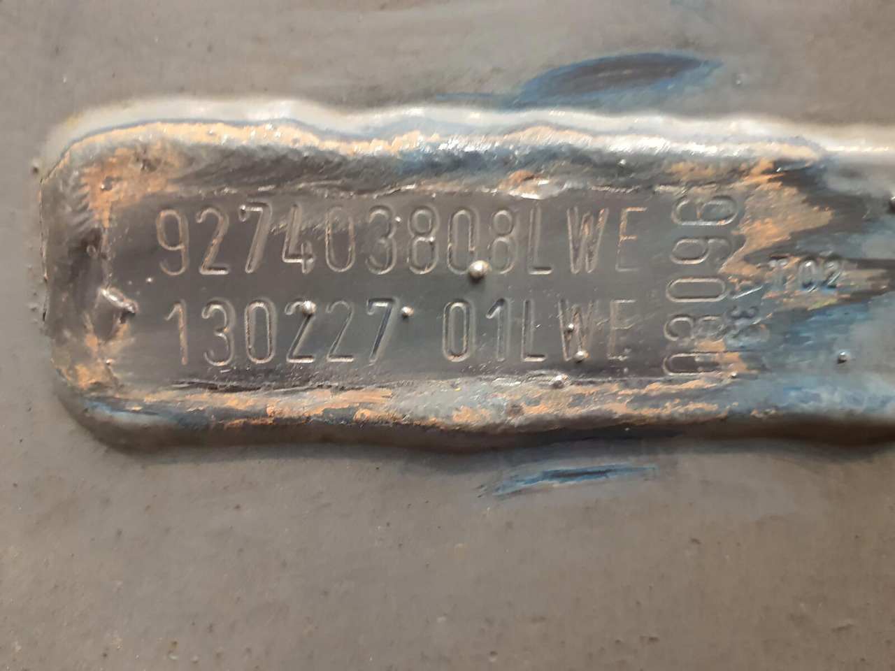 Liebherr LTM 1300 outrigger complete rear L - Suspensión para Autogrúa: foto 5 Liebherr LTM 1300 outrigger complete rear L - Suspensión para Autogrúa: foto 5