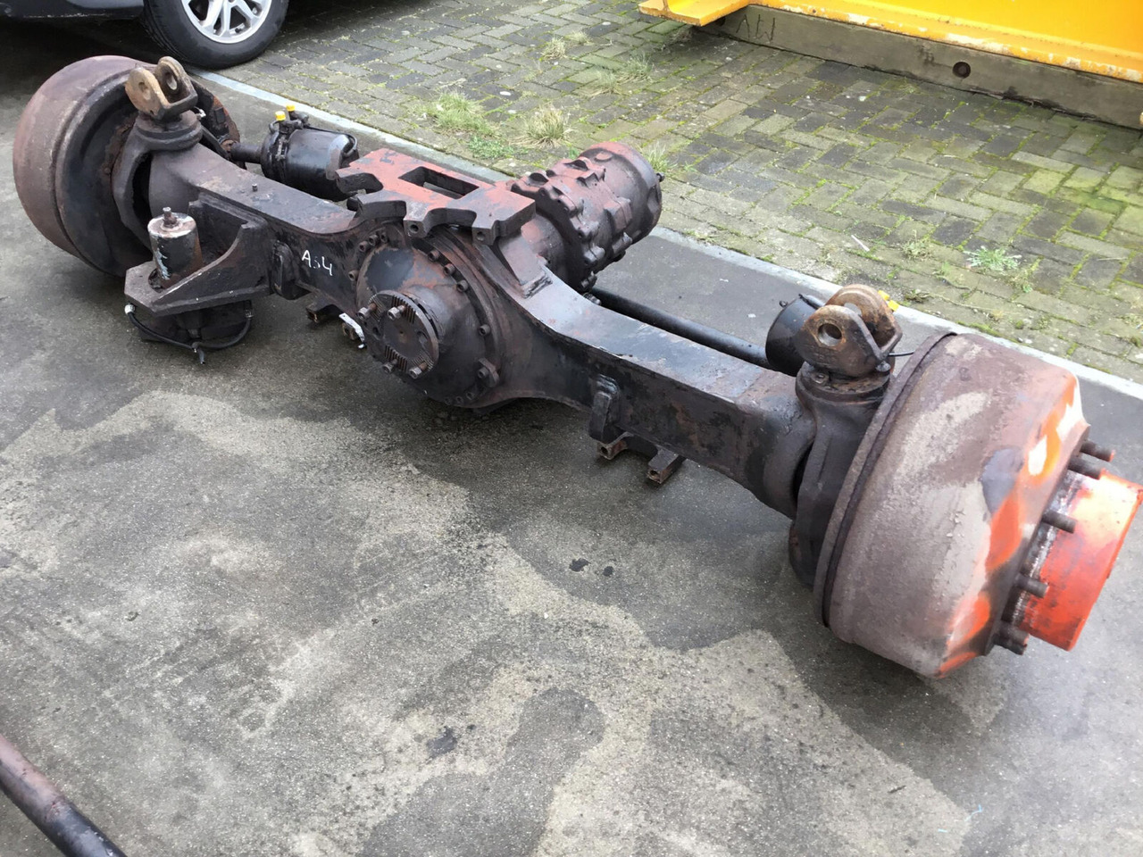 Terex AC 100 axle 4 - Eje y piezas para Autogrúa: foto 2 Terex AC 100 axle 4 - Eje y piezas para Autogrúa: foto 2