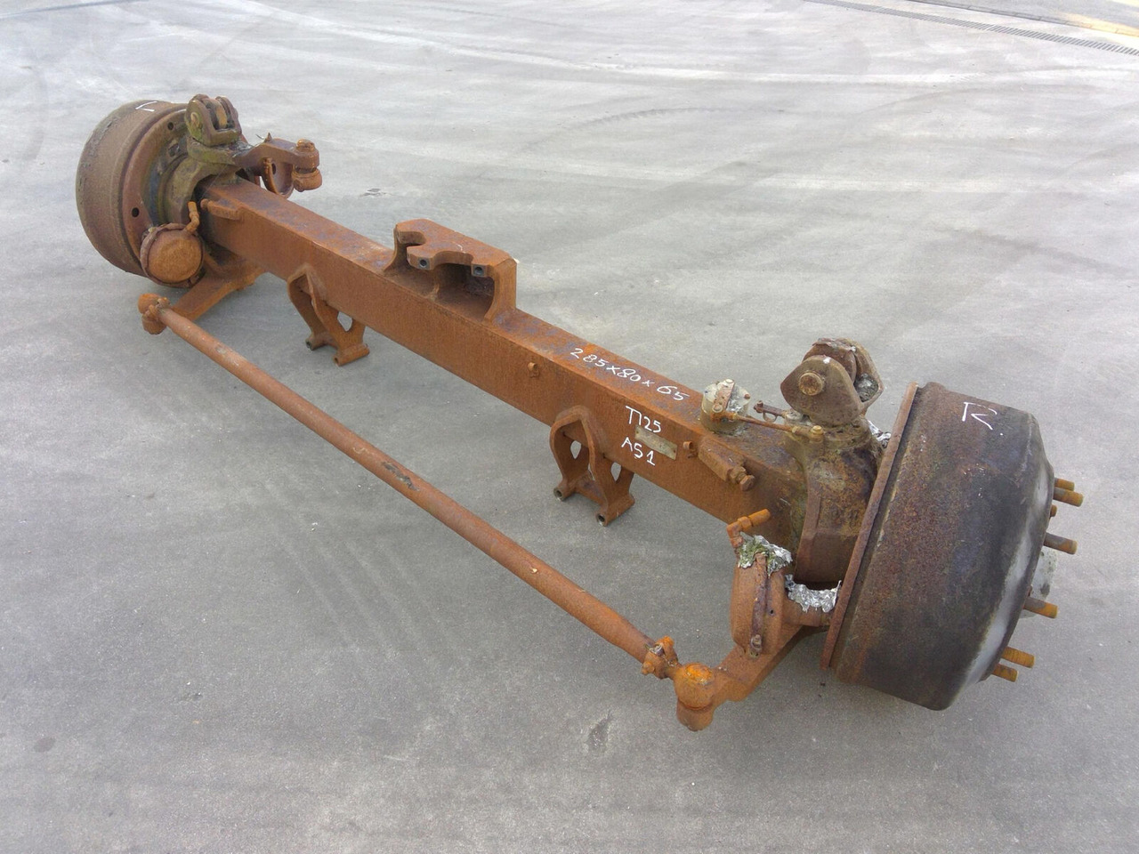 Terex AC 350 axle 1 - Eje y piezas para Autogrúa: foto 2 Terex AC 350 axle 1 - Eje y piezas para Autogrúa: foto 2
