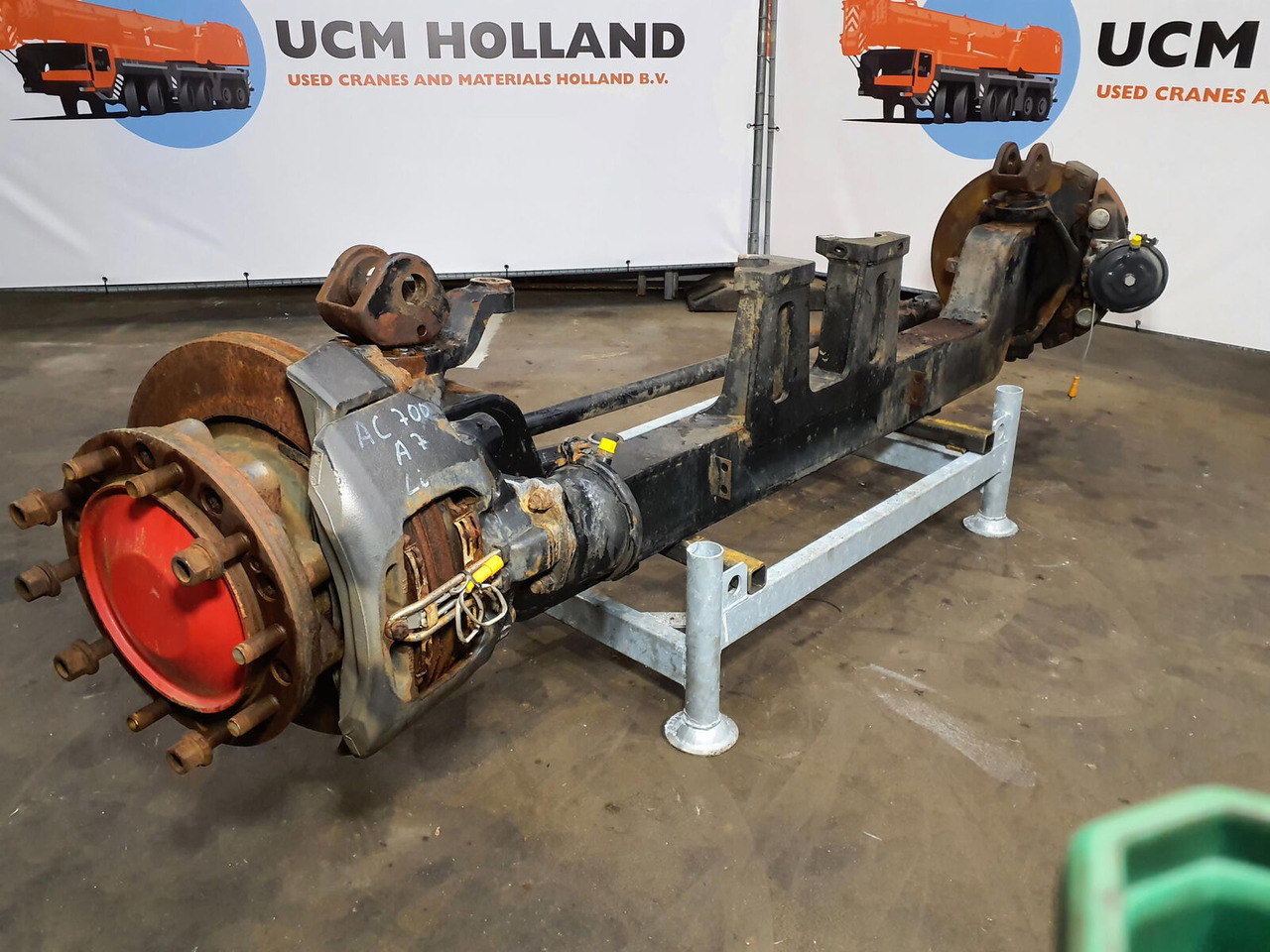 Terex AC 700 Axle 7 - Eje y piezas para Autogrúa: foto 2 Terex AC 700 Axle 7 - Eje y piezas para Autogrúa: foto 2