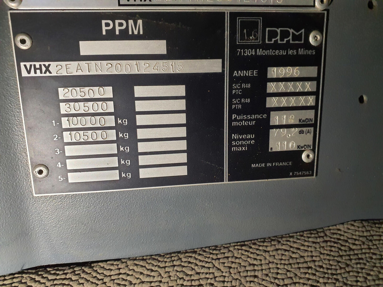 Terex PPM ATT 250 lower cabin - Cabina para Autogrúa: foto 5 Terex PPM ATT 250 lower cabin - Cabina para Autogrúa: foto 5