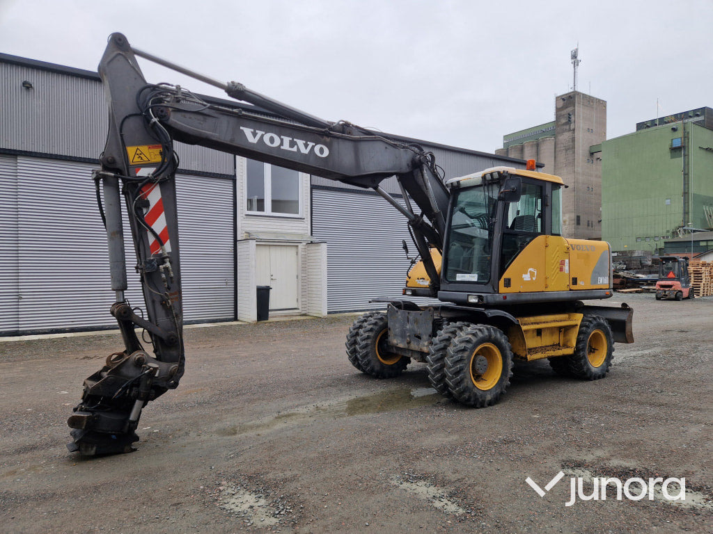 Hjulgrävare - Volvo, EW160 - Excavadora de ruedas: foto 1 Hjulgrävare - Volvo, EW160 - Excavadora de ruedas: foto 1