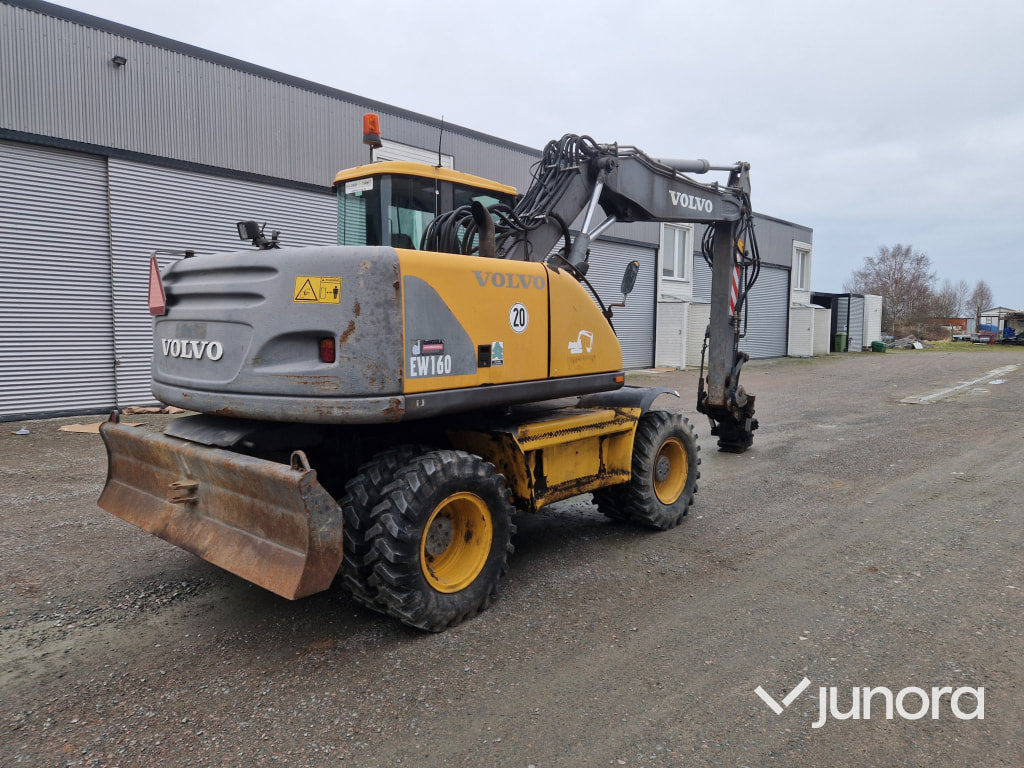Hjulgrävare - Volvo, EW160 - Excavadora de ruedas: foto 5 Hjulgrävare - Volvo, EW160 - Excavadora de ruedas: foto 5