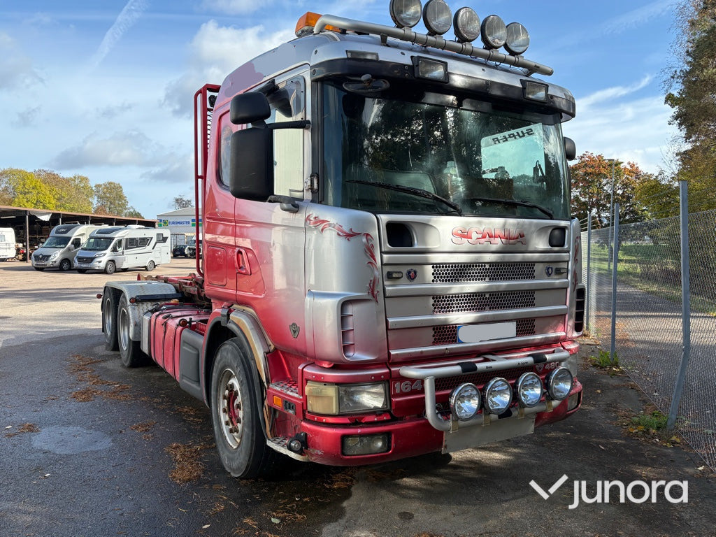 Lastbil - Scania 480 - Camión multibasculante: foto 1 Lastbil - Scania 480 - Camión multibasculante: foto 1