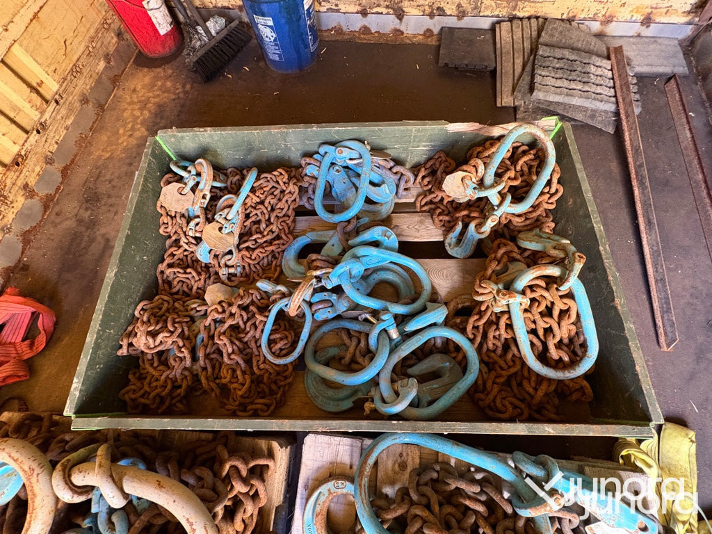 Lyftkättingar - Med container - Equipo de construcción: foto 2 Lyftkättingar - Med container - Equipo de construcción: foto 2