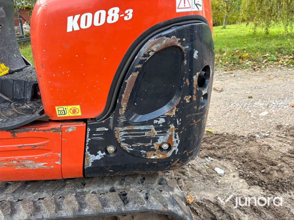 Miniexcavadora Minigrävare - Kubota K008-3: foto 26