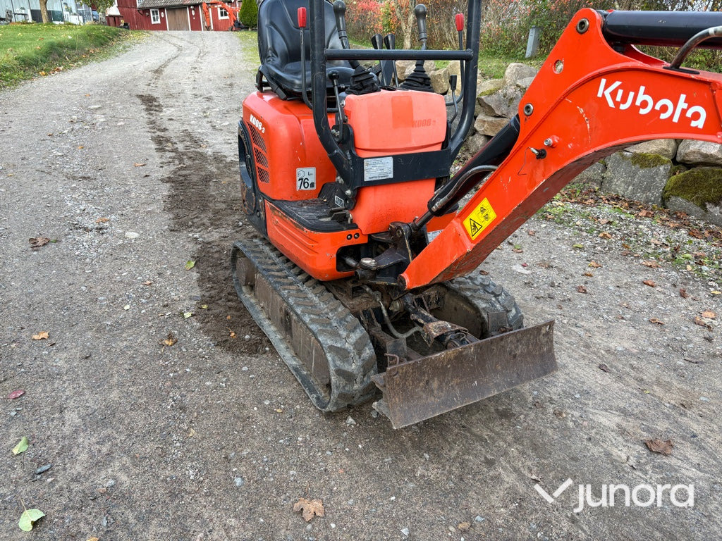 Miniexcavadora Minigrävare - Kubota K008-3: foto 20