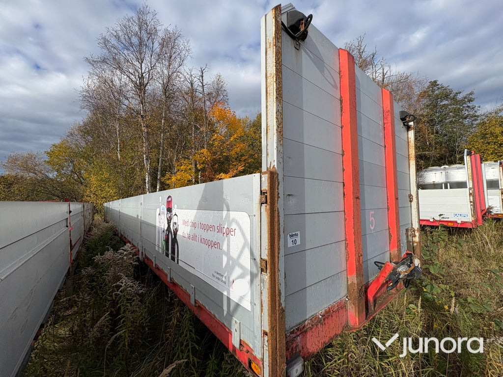 Släp - Kaupe, 2 LLP, 12.5 meter - Otra maquinaria: foto 1 Släp - Kaupe, 2 LLP, 12.5 meter - Otra maquinaria: foto 1