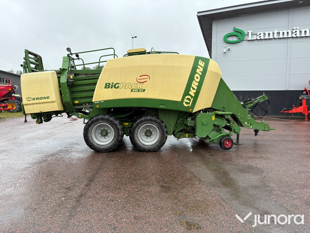Rundbalspress Krone BIGPACK 890 - Remolque autocargador: foto 4 Rundbalspress Krone BIGPACK 890 - Remolque autocargador: foto 4