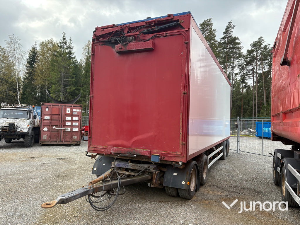 Släpvagn till Lastbil - Kilafors SBB4CFTS-36-90 - Remolque caja cerrada: foto 1 Släpvagn till Lastbil - Kilafors SBB4CFTS-36-90 - Remolque caja cerrada: foto 1