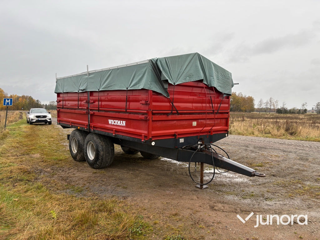 Tippkärra - Weckman Ws 130 - Remolque volquete agrícola: foto 2 Tippkärra - Weckman Ws 130 - Remolque volquete agrícola: foto 2