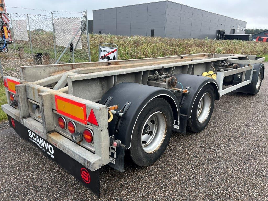 HFR PO 24 ton 6 -6,5 mtr. container  - Remolque multilift/ Portacontenedores de cadenas: foto 1 HFR PO 24 ton 6 -6,5 mtr. container  - Remolque multilift/ Portacontenedores de cadenas: foto 1