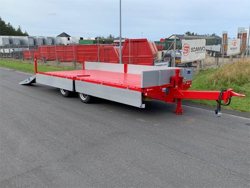 Remolque góndola rebajadas Hangler TPS-H 140 2 akslet kærre med ramper: foto 1