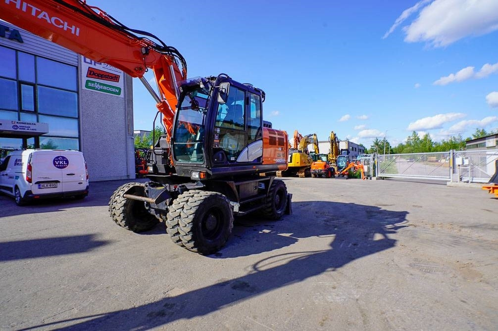 Excavadora de ruedas Hitachi ZX 140 W-6: foto 36