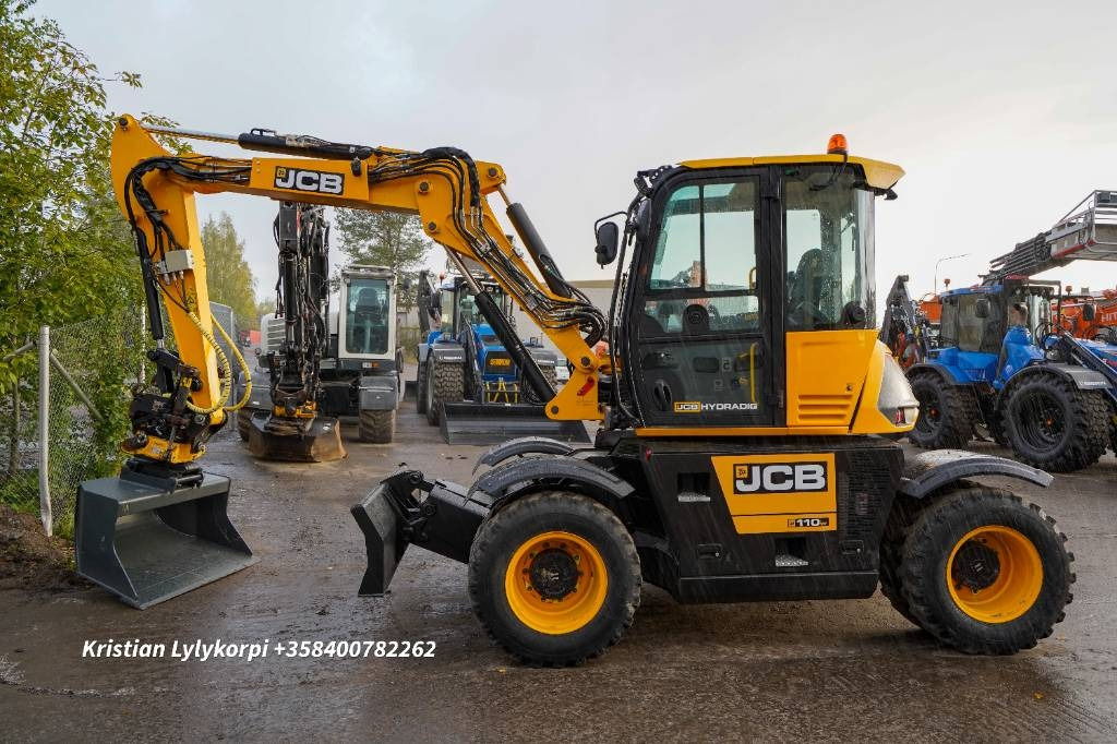 JCB 110W Hydradig PYÖRITTÄJÄLLÄ - Excavadora de ruedas: foto 1 JCB 110W Hydradig PYÖRITTÄJÄLLÄ - Excavadora de ruedas: foto 1