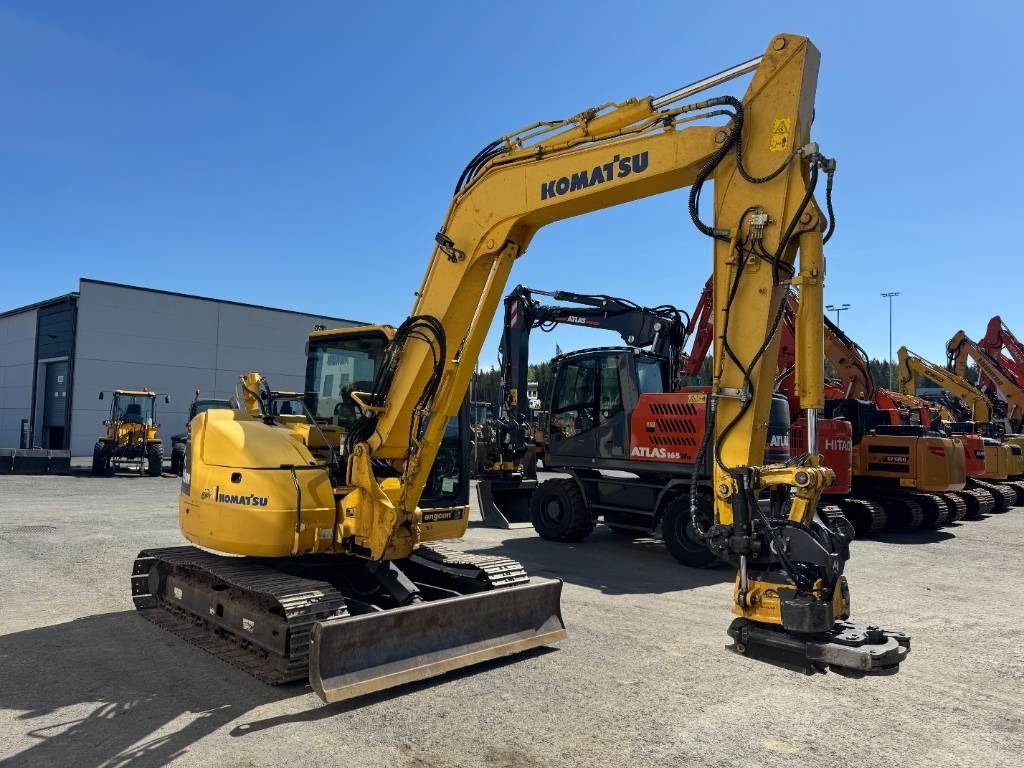 Komatsu PC88MR-8 PYÖRITTÄJÄLLÄ - Miniexcavadora: foto 5 Komatsu PC88MR-8 PYÖRITTÄJÄLLÄ - Miniexcavadora: foto 5