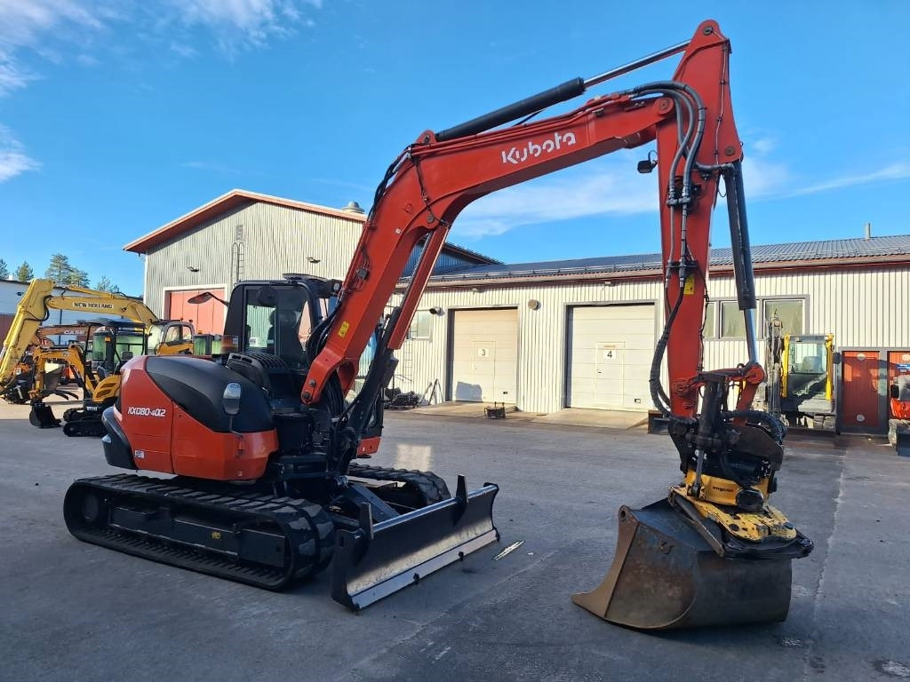 Kubota KX080-4a2 PYÖRITTÄJÄLLÄ - Miniexcavadora: foto 4 Kubota KX080-4a2 PYÖRITTÄJÄLLÄ - Miniexcavadora: foto 4