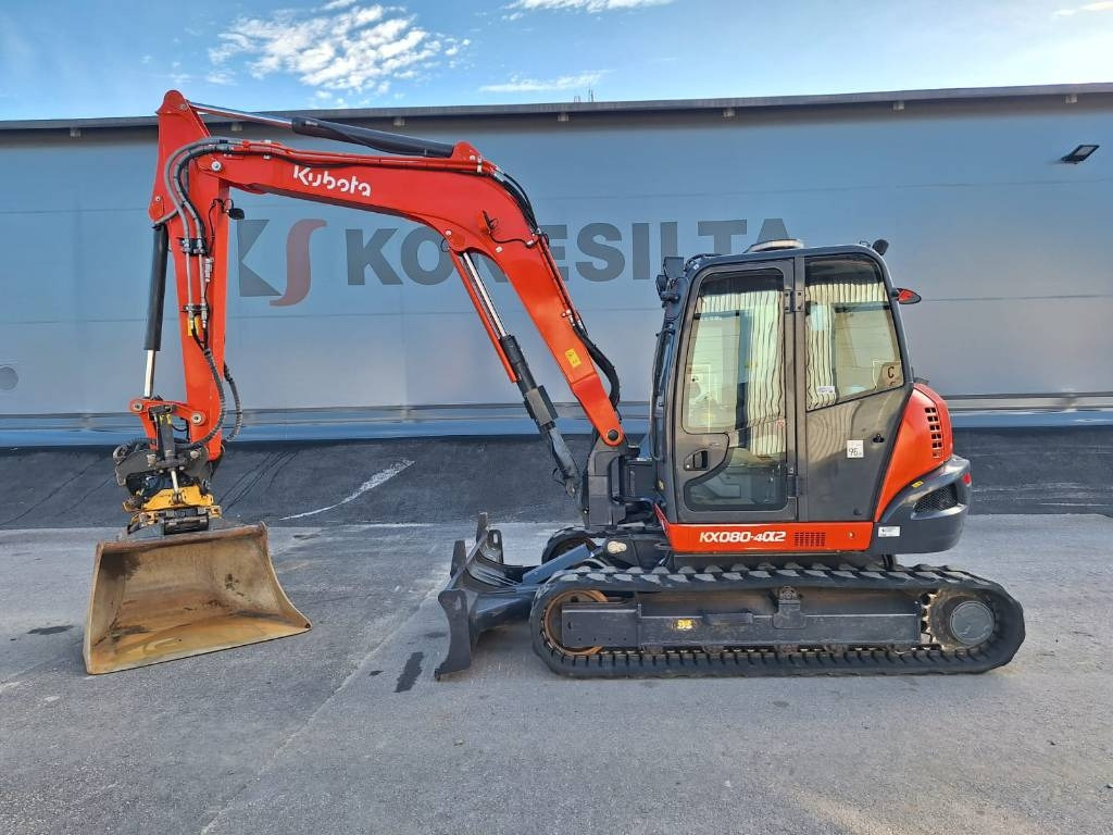 Kubota KX080-4a2 PYÖRITTÄJÄLLÄ - Miniexcavadora: foto 1 Kubota KX080-4a2 PYÖRITTÄJÄLLÄ - Miniexcavadora: foto 1