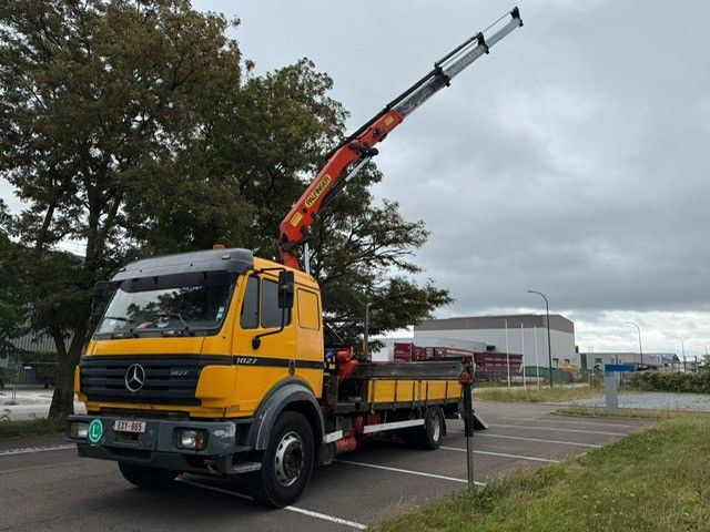 Mercedes-Benz 1827. Kran Palfinger PK13000. - Camión grúa: foto 4 Mercedes-Benz 1827. Kran Palfinger PK13000. - Camión grúa: foto 4