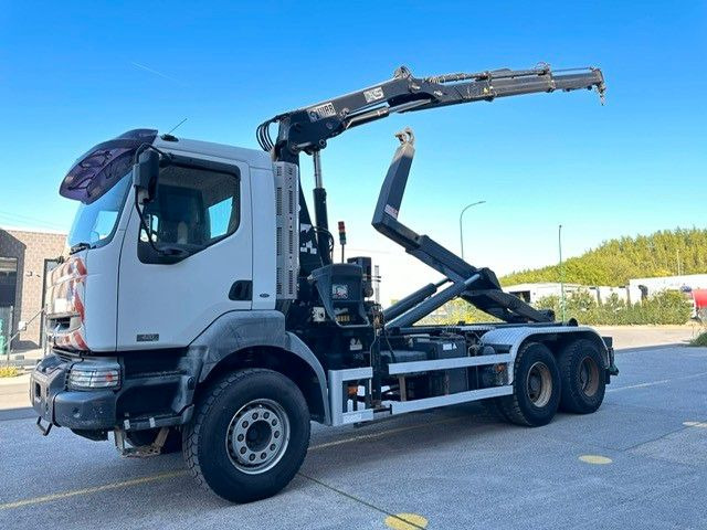 Renault Kerax 420dCi. 6X4. Hiab 144. Klima. - Camión grúa: foto 1 Renault Kerax 420dCi. 6X4. Hiab 144. Klima. - Camión grúa: foto 1