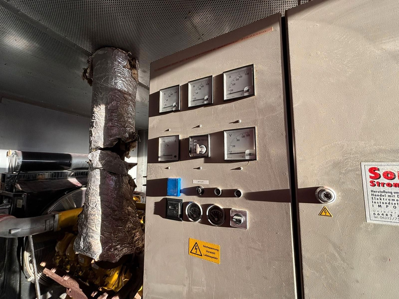 Generador industriale Sommer 400kVa Generator. Motor MAN V8. 370h!: foto 8 Generador industriale Sommer 400kVa Generator. Motor MAN V8. 370h!: foto 8