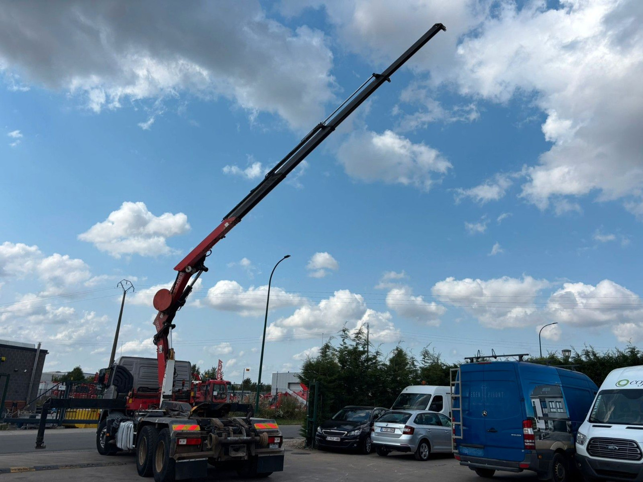 Volvo 6x4. Fassi F195A. Abroll. Funk. Tempomat. - Camión multibasculante, Camión grúa: foto 3 Volvo 6x4. Fassi F195A. Abroll. Funk. Tempomat. - Camión multibasculante, Camión grúa: foto 3