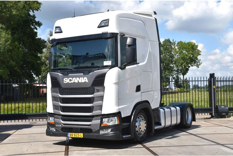 Scania S410 NGS 4x2EB MEGA 95 cm or 103 cm driving height - RETARDER - 649 TKM - FULL AIR - PARK. AIRCO - LEATHER SEATS - 2 x FUEL TANK - Cabeza tractora: foto 1 Scania S410 NGS 4x2EB MEGA 95 cm or 103 cm driving height - RETARDER - 649 TKM - FULL AIR - PARK. AIRCO - LEATHER SEATS - 2 x FUEL TANK - Cabeza tractora: foto 1