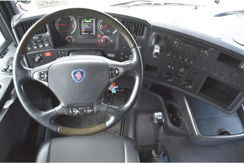 Camión portacontenedore/ Intercambiable Scania R520 HL V8 8x2 - EURO 6 - MANUAL - RETARDER - WHEELBASE: 510 cm - 10 TONS FRONT AXLE - XENON -: foto 8
