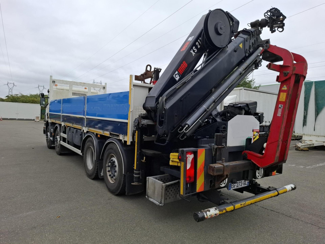 SCANIA SCANIA P41 8/2*6 Plat +Grue 21TM - Camión chasis: foto 4 SCANIA SCANIA P41 8/2*6 Plat +Grue 21TM - Camión chasis: foto 4