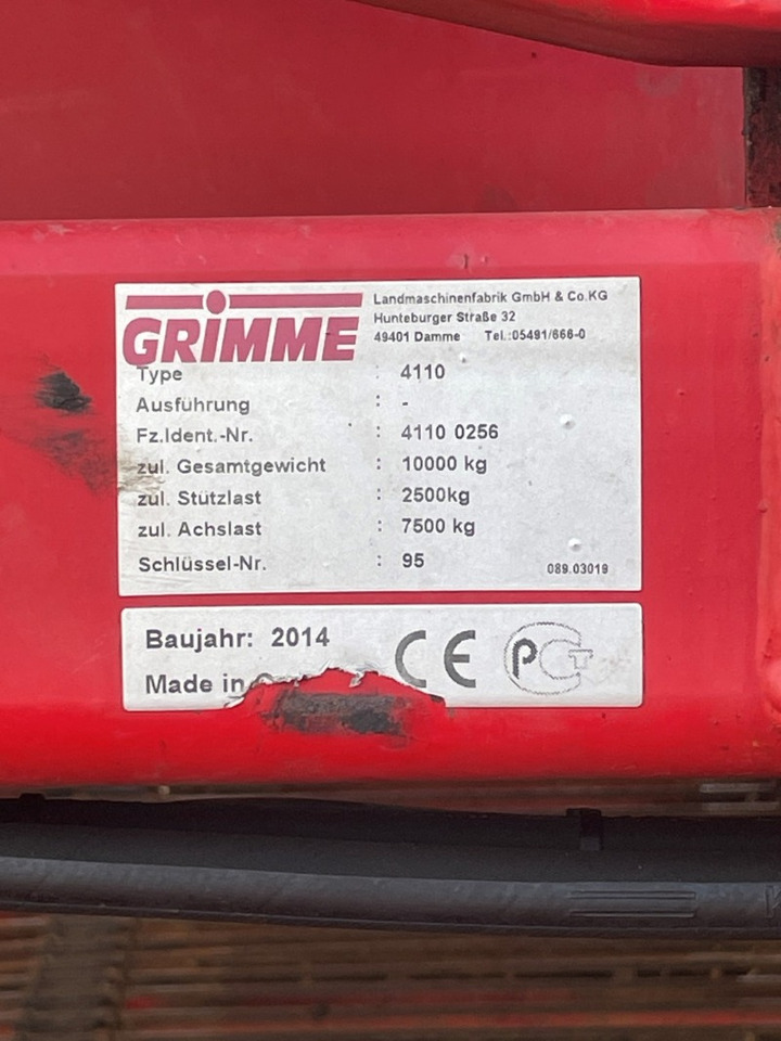 Grimme SE 260 NB - Cosechadora: foto 2 Grimme SE 260 NB - Cosechadora: foto 2