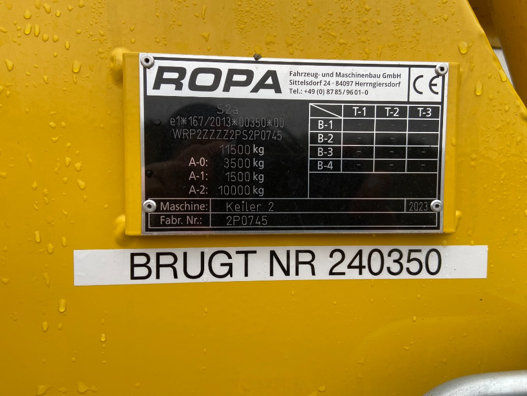 ROPA Keiler II WD Silver Edition - Cosechadora: foto 2 ROPA Keiler II WD Silver Edition - Cosechadora: foto 2