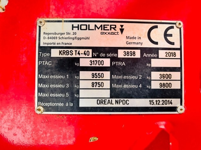 Cosechadora Holmer T4-40: foto 20