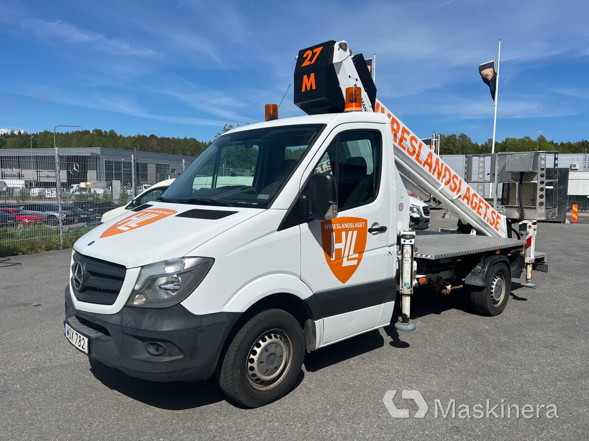 Billift Mercedes-Benz Sprinter / Ruthmann TB 270 - Camión con plataforma elevadora: foto 1 Billift Mercedes-Benz Sprinter / Ruthmann TB 270 - Camión con plataforma elevadora: foto 1