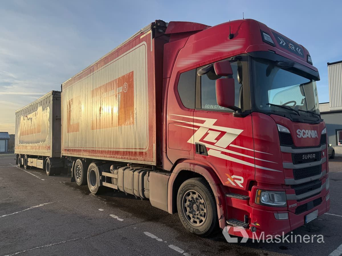Camión caja cerrada Flisekipage Scania R500- Tyllis 3PVH: foto 12
