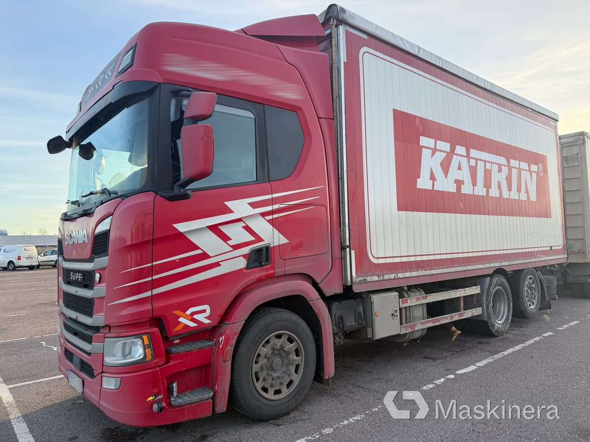 Camión caja cerrada Flisekipage Scania R500- Tyllis 3PVH: foto 15